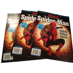 Entertainment Weekly The Ultimate Guide to Spider-Man Marvel Magazine Lot of 3